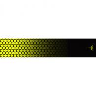 White Water Archery Honeycomb Fade Arrow Wraps Fade Flo Yellow 5 in. x 1.12 - WWA1017/YL
