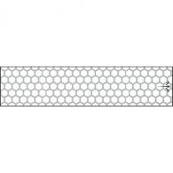 White Water Archery Reflective Arrow Wraps Honeycomb White 5 in. x 1.125 in - WWA1103/WH