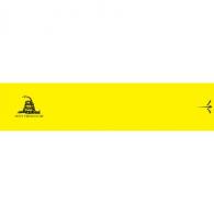 White Water Archery Arrow Wraps Gadsden Yellow 5 in. x 1.125 in. 15 pk. - WWA1232/YL