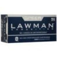 SPEER 38 SPL+P 158 TMJ CLEANFIRE LAWMAN AMMO 50RD SPEER 38 SPL+P 158 TMJ CLEANFIRE LAWMAN AMMO 50RD