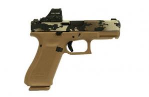 GLOCK 19X (V) 9MM Glock Night Sights COMM 17RD CAMO PORTED BARREL W/HOLOSUN - UV1950703X MODCAM