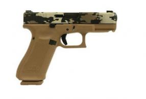 GLOCK 19X (V) 9MM Glock Night Sights COMM 17RD CAMO PORTED BARREL OPTIC REA - UV1950703XCAMMOR