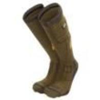 NUCLEUS HEATED SOCKS BROWN CLAY MEDIUM LARGE