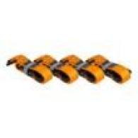 UTV WHEEL CHOCK TIE DOWN KIT ORANGE 4 PACK