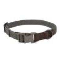 Higdon Adjustable Dog Collar (15in-23in) - Gun Metal Grey