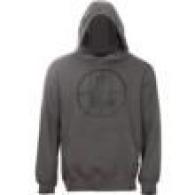 Distressed Reticle Hoodie Gunmetal XL