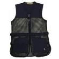 245M DUAL PAD MESH SHOTGUN VEST NAVY  2X