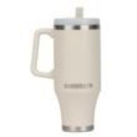 Mammoth Ascent 40 oz Tumbler with handle and straw - Birch