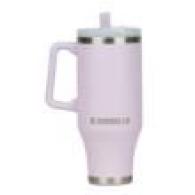 Mammoth Ascent 40 oz Tumbler with handle and straw - Lavend