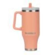 Mammoth Ascent 40 oz Tumbler with handle and straw - Coral Mammoth Ascent 40 oz Tumbler with handle and straw - Coral