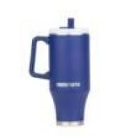 Mammoth Ascent 40 oz Tumbler with handle and straw - Dark Bl