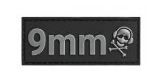 Caliber Patch 9MM Gry/Black - GCS07-9MM-0501 Caliber Patch 9MM Gry/Black - GCS07-9MM-0501