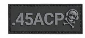 Caliber Patch .45 ACP Gry/Black - GCS07-45ACP-0501