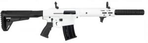 PANZER AR12 PRO S TACTICAL 12G 18.5" ALPINE WHITE 5 Round - PAAR12PROSAW