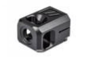 ZEV PRO COMPENSATOR V2 13.5X1 Left Hand THREADING 9MM BLACK