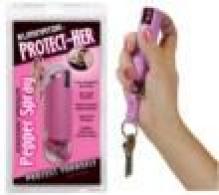 1/2 OZ. PEPPER SPRAY W/PINK HARD CASE
