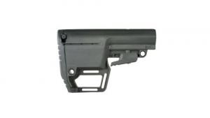 MISSION FIRST TACTICAL BATTLELINK LOW PRO UTILITY STOCK POLYMER BLACK MILSPEC W/ STORAGE Compact