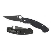 MILITARY BL/PL BLACK G-10 - C36GPBK