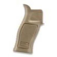 FAB Polymer-textured AR-15 reduced-angle pistol grip - Tan