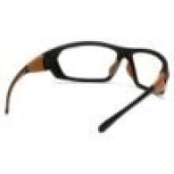 Pyramex Carhartt - Carbondale - Clear Lens with Black/Tan Fr Pyramex Carhartt - Carbondale - Clear Lens with Black/Tan Fr