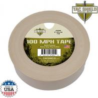 100 MPH Tape 60YD Tan 2in