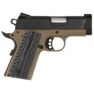 Colt 1911 Defender Pistol .45 ACP 3" Flat Dark Earth / Blued 7 rd. - O7800XE-FDE Colt 1911 Defender Pistol .45 ACP 3" Flat Dark Earth / Blued 7 rd. - O7800XE-FDE