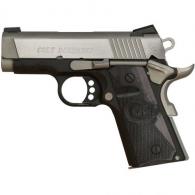 Colt 1911 Defender Pistol .45 ACP 3 in. Cerakote Titanium/Blue 7 rd. Colt 1911 Defender Pistol .45 ACP 3 in. Cerakote Titanium/Blue 7 rd.