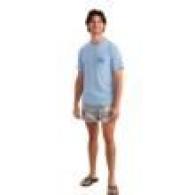 MARLIN CIRCLE Stainless Steel POCKET TEE CERULEAN SIZE L