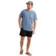 HUK BORN WAVE Stainless Steel TEE STORMY BLUE SIZE XL