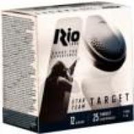 Rio Star Team Target Low Recoil 12Ga 2.75in 1oz #8.5 25 Rounds Rio Star Team Target Low Recoil 12Ga 2.75in 1oz #8.5 25 Rounds