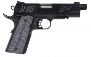 ALPHA FOXTROT AF1911-ENHANCED 4.25" 9MM THREADED DLC POLISH 10RD - AA01X1CNBPDBK10GGC