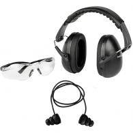 Safariland Pro Impulse Range Kit Eye Protection, Earmuffs, Impulse Plus In Safariland Pro Impulse Range Kit Eye Protection, Earmuffs, Impulse Plus In