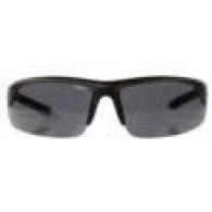 Corporal Half Frame Shooting Glasses Black/ Smoke Lens