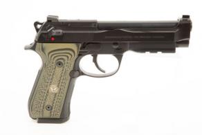 Used Beretta 92 Brigadier Tactical 4.7", 9MM, 3 Magazines, Factory Box - IUBER022326