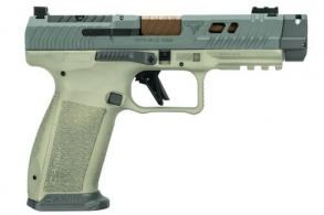 Canik 55 TTI Combat HoneyBadger Edition 9mm 4.6" Optic Ready Pistol, 18+1 - HG7854HB