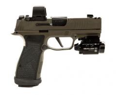 Used Sig Sauer P365 AXG Legion 9MM, 3 Magazines, Green Dot, Factory Case - IUSIG051326