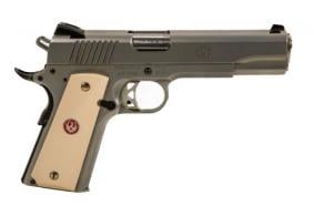 Used Ruger SR1911, .45 ACP, 2 Magazines, Ivory and Wood Grips, Factory Box - IURUG052126C Used Ruger SR1911, .45 ACP, 2 Magazines, Ivory and Wood Grips, Factory Box - IURUG052126C