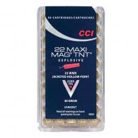 CCI WMR MAXI MAG 30GR TNT JHP AMMO 2000RD CASE CCI WMR MAXI MAG 30GR TNT JHP AMMO 2000RD CASE