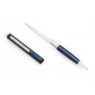 CobraTec Pen Knife Fixed Blade Thin Blue Line CobraTec Pen Knife Fixed Blade Thin Blue Line