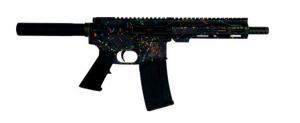 GLFA 223 WYLDE PISTOL SAVED BY THE SPLATTER BLACK 7.5IN BARREL 7.125IN MLOK STYLE RAIL 30RD  GL15223 - GL15223P S-BLK
