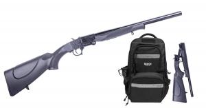 ATI SGS 20 GA SINGLE Round RoundGUN 18" BBL 3" CHAMBER BLACK RUKX GEAR SURVIVOR BACKPACK - NOMAD