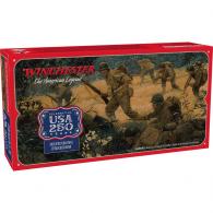 Winchester Defending Freedom USA 250 Cigar Boxes 45 Auto 230 gr. FMJ 50 rd.