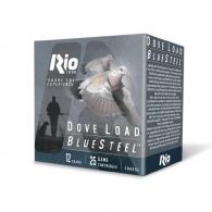 Rio Dove Load BlueSteel 12Ga 2.75in 1 1/8oz #6 25 Rounds Rio Dove Load BlueSteel 12Ga 2.75in 1 1/8oz #6 25 Rounds