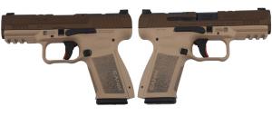 CENTURY Canik 55 METE SF ONE SERIES 9MM PORTED BARREL TWO TONE TAN Pistol 4.19 BRL 1-15RD MAG