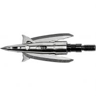 Bowmar Beast Mechanical Titanium Cylinder Bore Broadhead 100 gr. 2 in. 3 Pack Bowmar Beast Mechanical Titanium Cylinder Bore Broadhead 100 gr. 2 in. 3 Pack