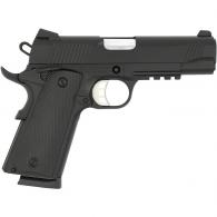 SDS Arms 1911 B9R Carry Pistol 9mm 4.25 in. Black Cerakote Rail - 10100122