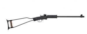 CHIAPPA FOLD RIFLE RIS .22 LR 16.5 IN THD BBL 4 IN PIC RAIL FOREND 12RD HOLDER BACKPACK - LITTLE BADGER