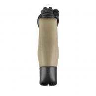 S&W J Frm Round Butt Cent/Polymer Bdygrd Rbr Tamer Grip Flat Dark Earth