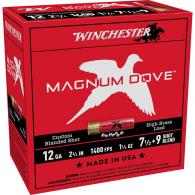 Winchester Magnum Dove Shotgun Ammo 12 ga. 2 3/4 in. 1 1/4 oz. 7 1/2 & 9 Bl Winchester Magnum Dove Shotgun Ammo 12 ga. 2 3/4 in. 1 1/4 oz. 7 1/2 & 9 Bl