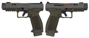 CENTURY Canik 55 TTI COMBAT SMOKE OD GREEN 9MM PISTOL 4.6" 2-18RD